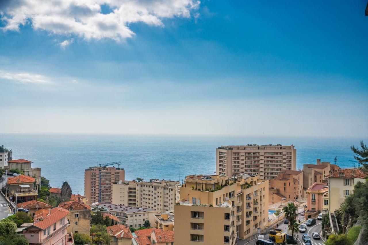 Baie De Monaco - Terrasse Vue Mer - Parking - Af Beausoleil Zewnętrze zdjęcie